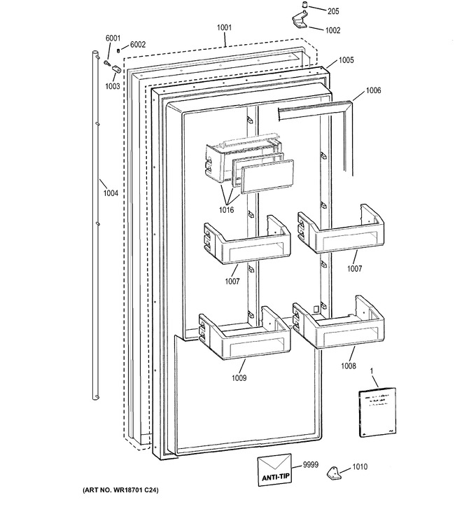 Diagram for ZIRS360NHALH