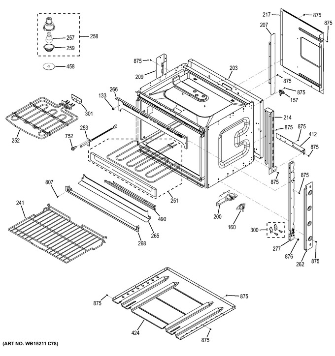 Diagram for JCK1000DF2BB