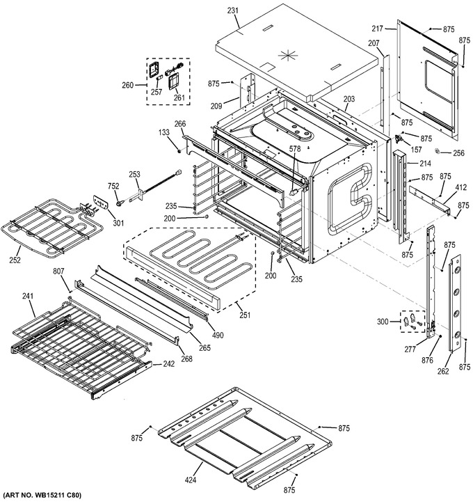 Diagram for PK7000DF3WW