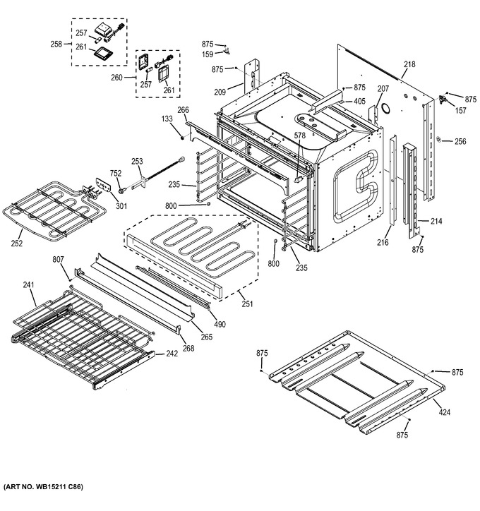 Diagram for PK7500DF3BB