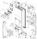 Diagram for 1 - Dispenser Door