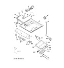 Diagram for 1 - Gas & Burner Parts