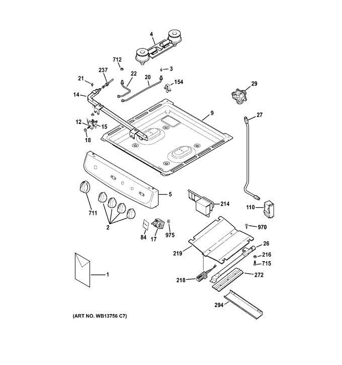 Diagram for RGA724EK7WH