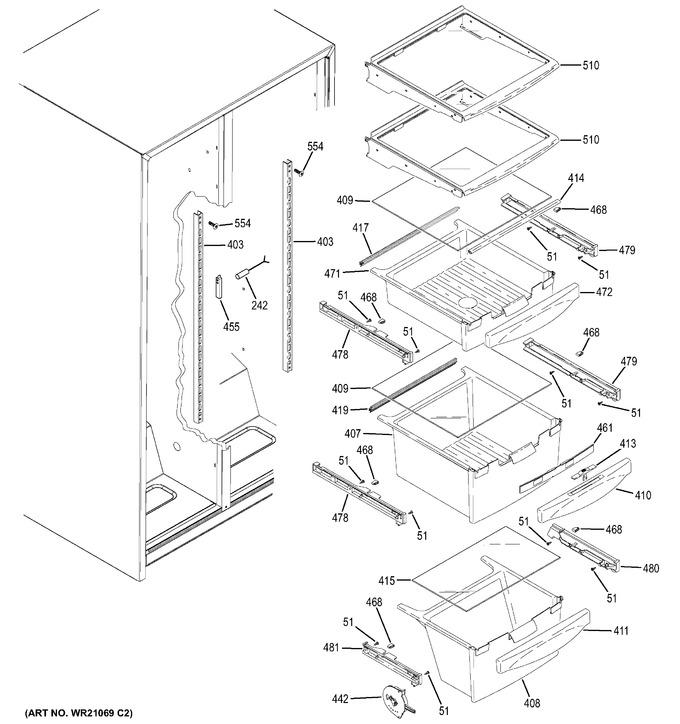 Diagram for GSH22JGDD CC