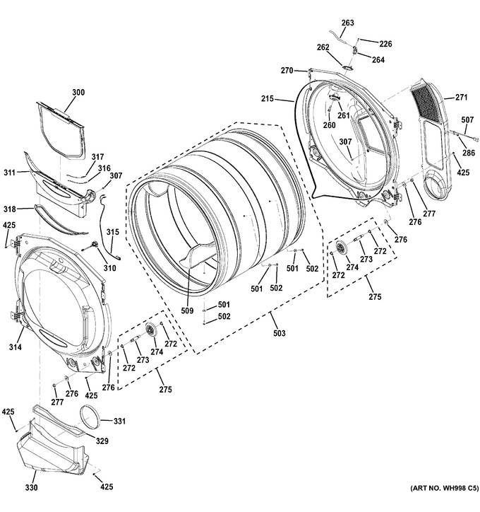 Diagram for GFDR485GF1MC