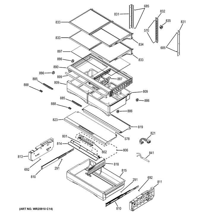 Diagram for GYE22KMHBES