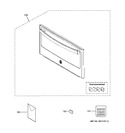 Diagram for 1 - Microwave Door