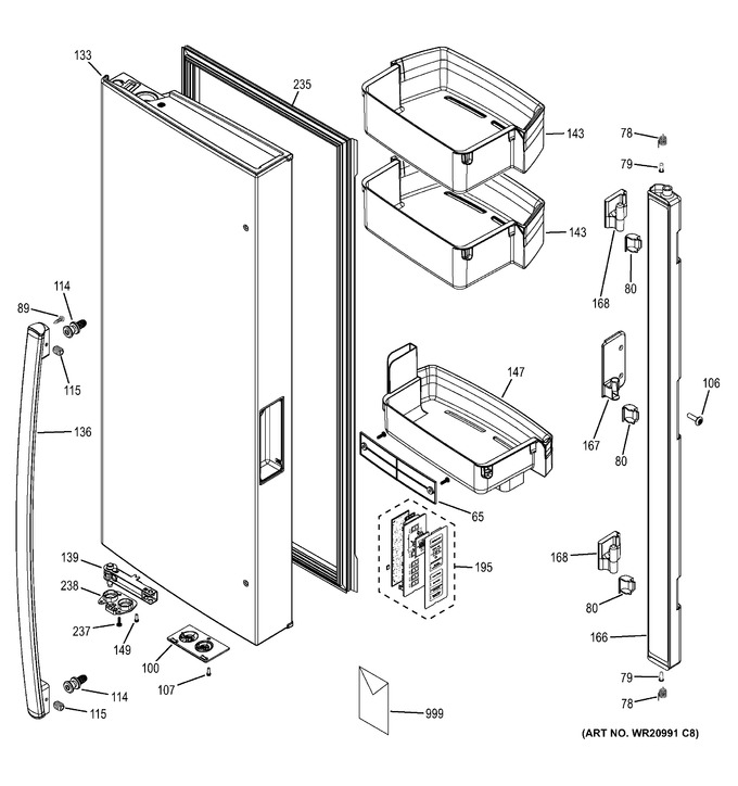 Diagram for PWE23KGDDBB