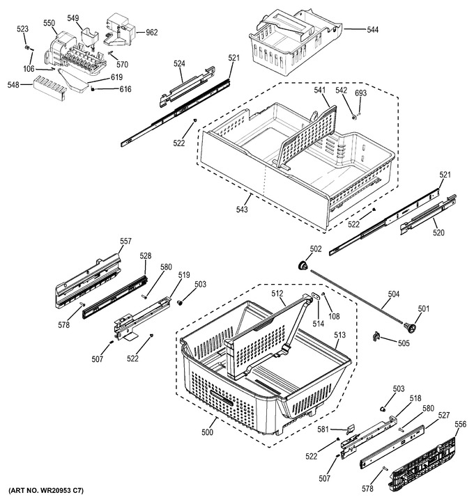 Diagram for PWE23KGDDWW