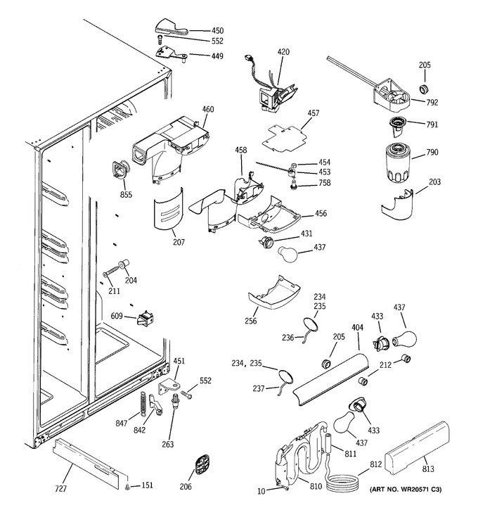 Diagram for GCU21XGYCFLS