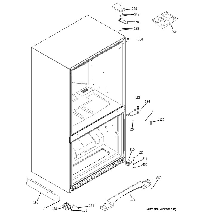 Diagram for GBS20ESHBRSS