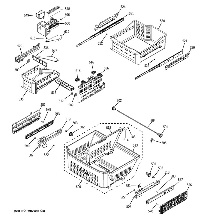 Diagram for GFE29HGDAWW