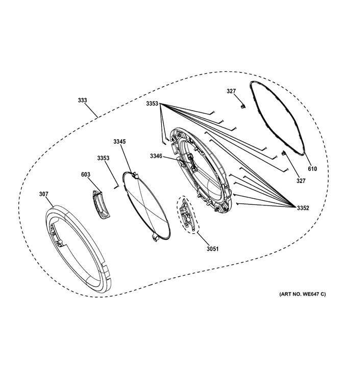 Diagram for GFDN110GD0WW