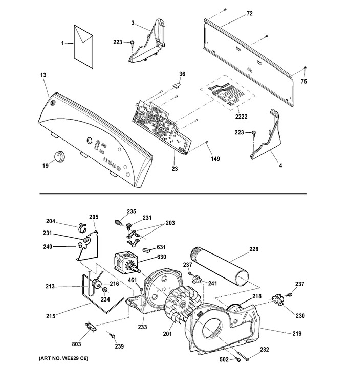 Diagram for GTDN550GD5WW