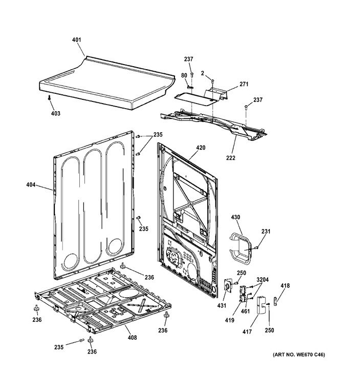 Diagram for GTDX400ED3WS