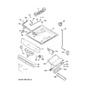 Diagram for 1 - Gas & Burner Parts