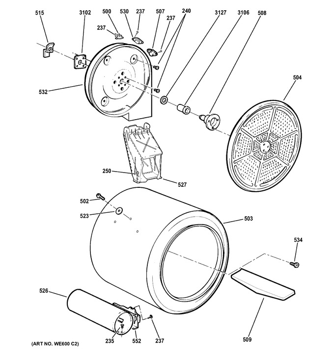 Diagram for GTDS560GF4WS