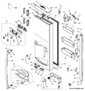 Diagram for 1 - Dispenser Door