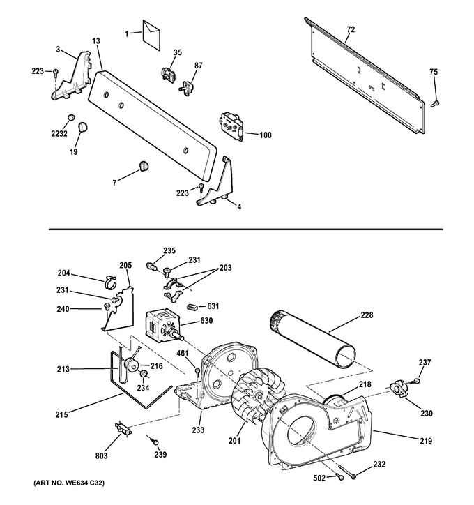 Diagram for HTDX100ED3WW