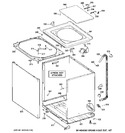 Diagram for 2 - Cabinet, Cover & Front Panel