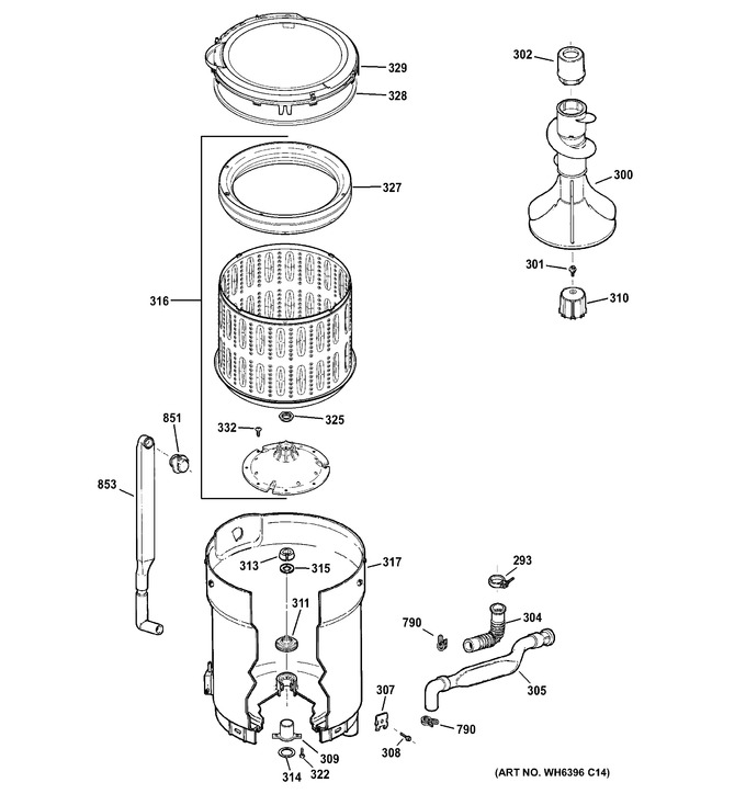 Diagram for GTAN4250D0WW