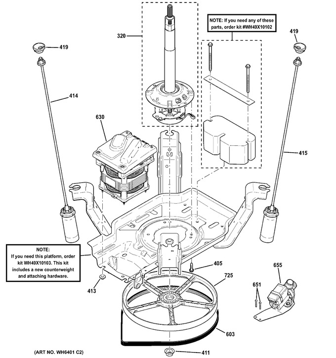 Diagram for HSWP1000M2WW