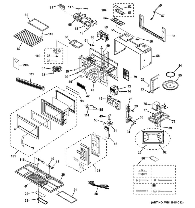 Diagram for LVM1750DM2WW