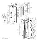 Diagram for 2 - Fresh Food Doors