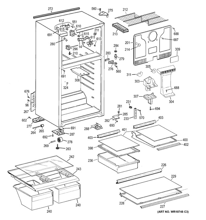 Diagram for GTE17HBWKRWW