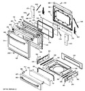 Diagram for 4 - Door & Drawer Parts