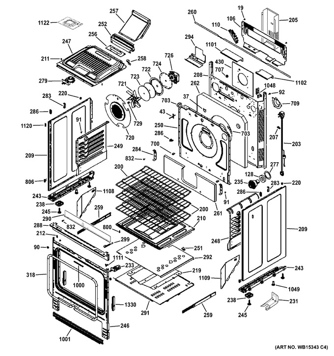 Diagram for JGS750DEF1WW