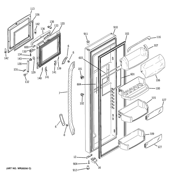 Diagram for GSF26KHWABB