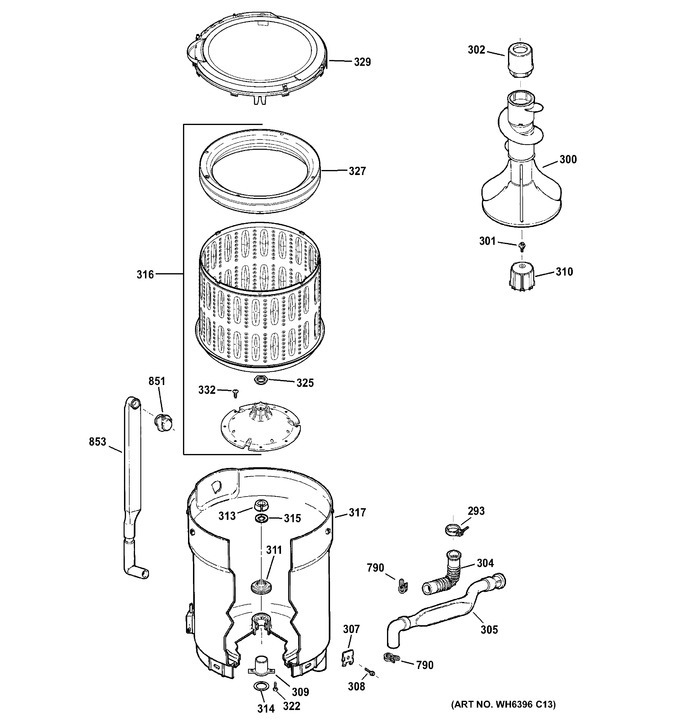 Diagram for GMAN4250F0WS