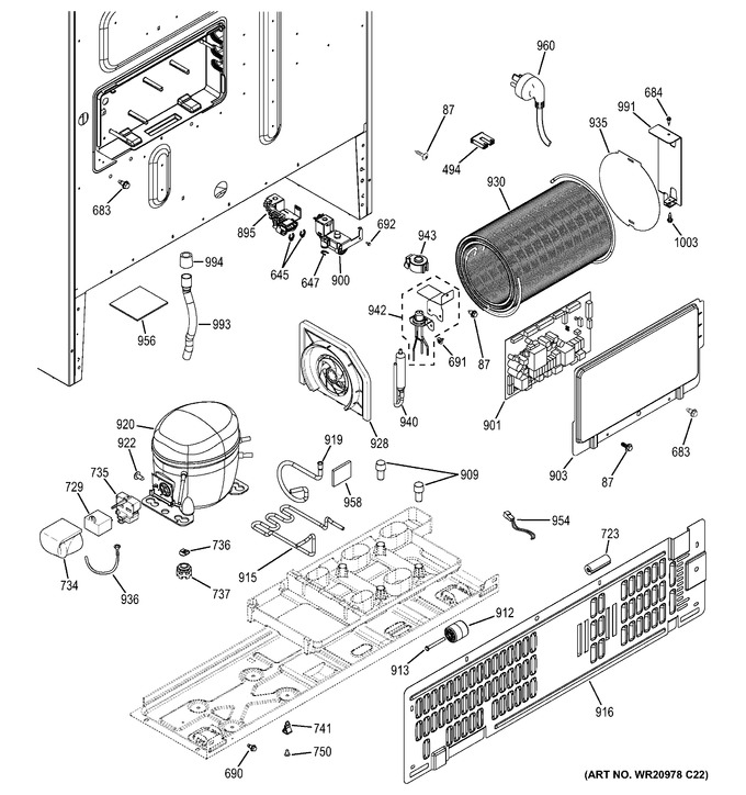 Diagram for DFE28JGHBWW