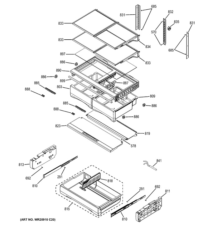 Diagram for DFE28JSHCSS