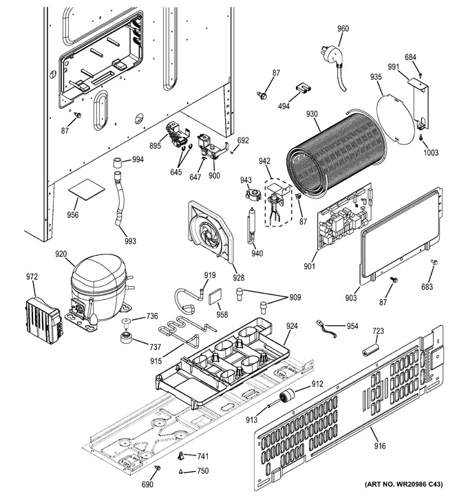 Diagram for PFE28RSHESS