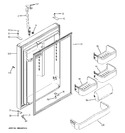 Diagram for 2 - Fresh Food Door