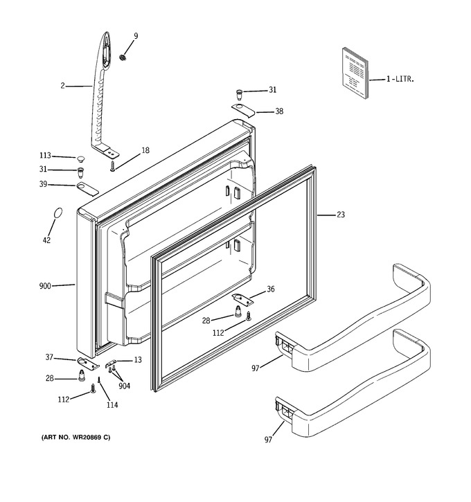 Diagram for GTH20JBBARWW