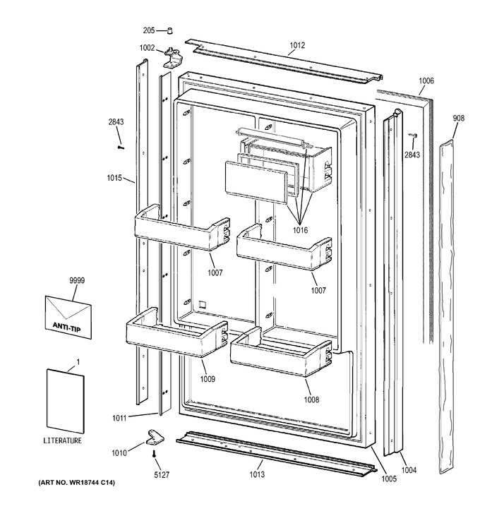 Diagram for ZIR360NHBRH