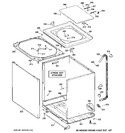 Diagram for 2 - Cabinet, Cover & Front Panel