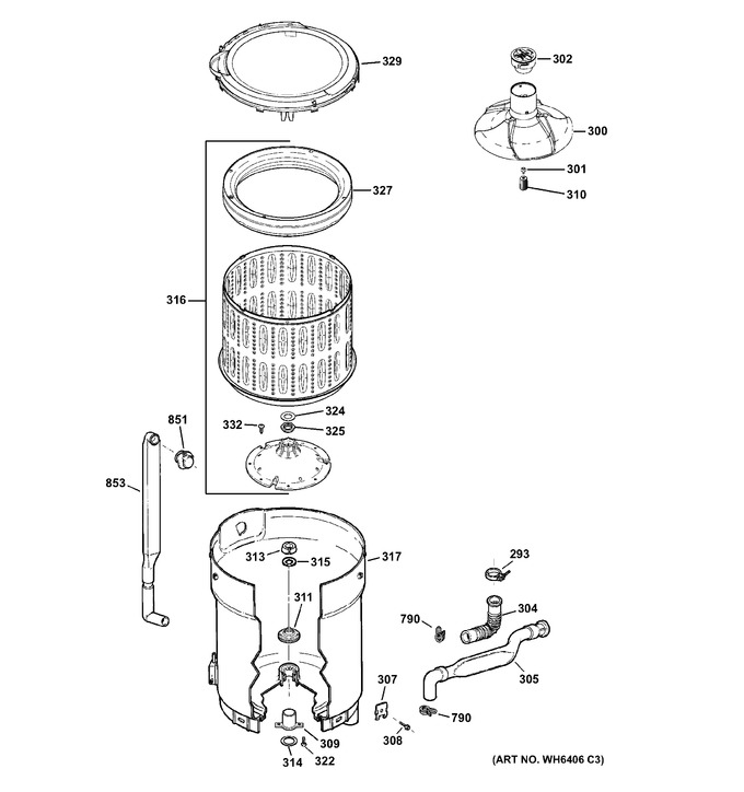 Diagram for GTWN4950D1WS