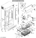 Diagram for 4 - Cabinet - Flush Inset