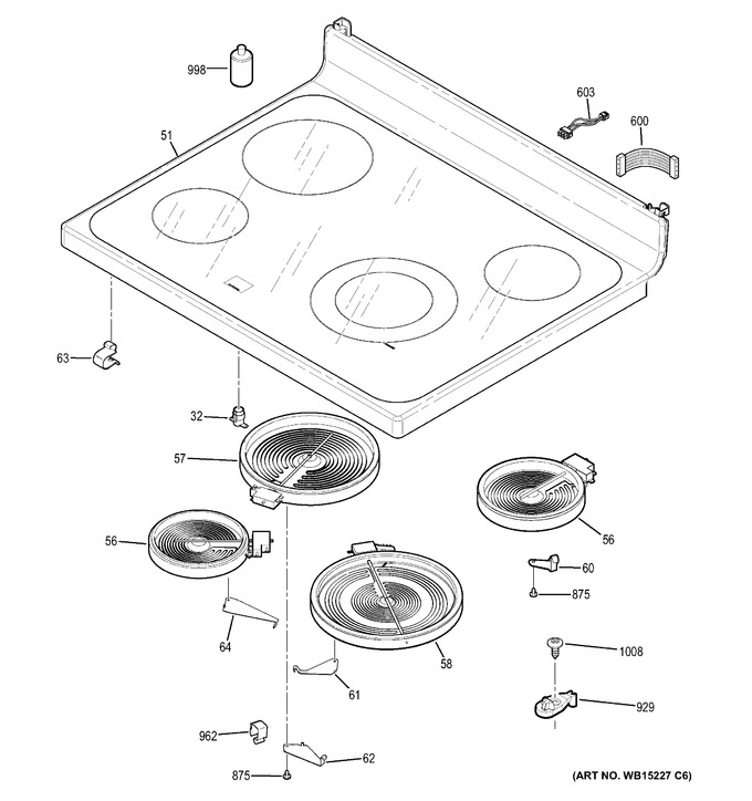 Diagram for JB630DF4WW