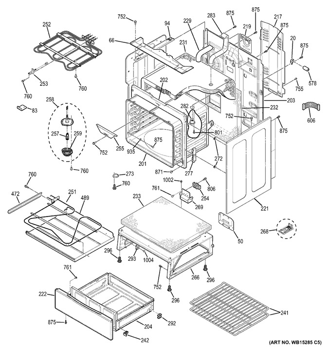 Diagram for JB745DF3BB