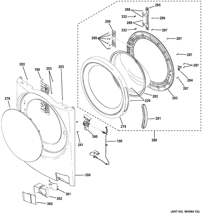 Diagram for GFWR2700H1WW