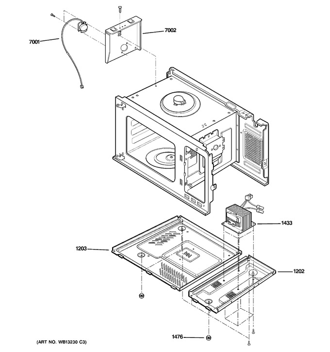 Diagram for JES2051DN1WW