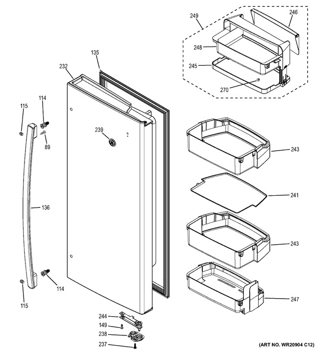 Diagram for DFE28JSHDSS