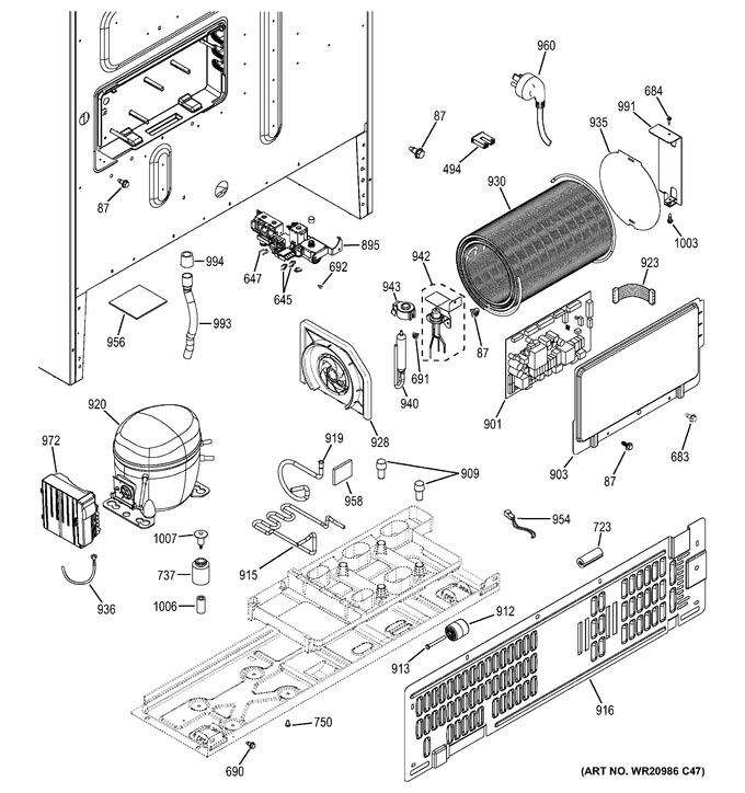 Diagram for ZWE23ESHDSS