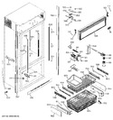 Diagram for 3 - Freezer Section, Trim & Components