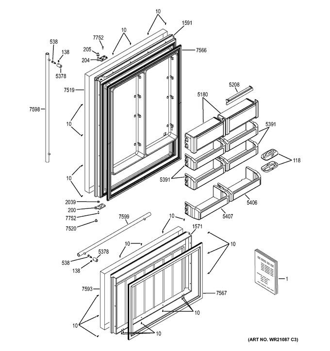 Diagram for ZICS360NXBLH